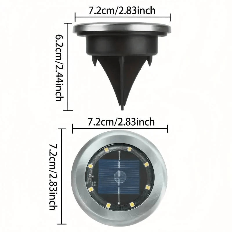 LumiPath™ – Solar Bodenleuchten für Garten & Weg