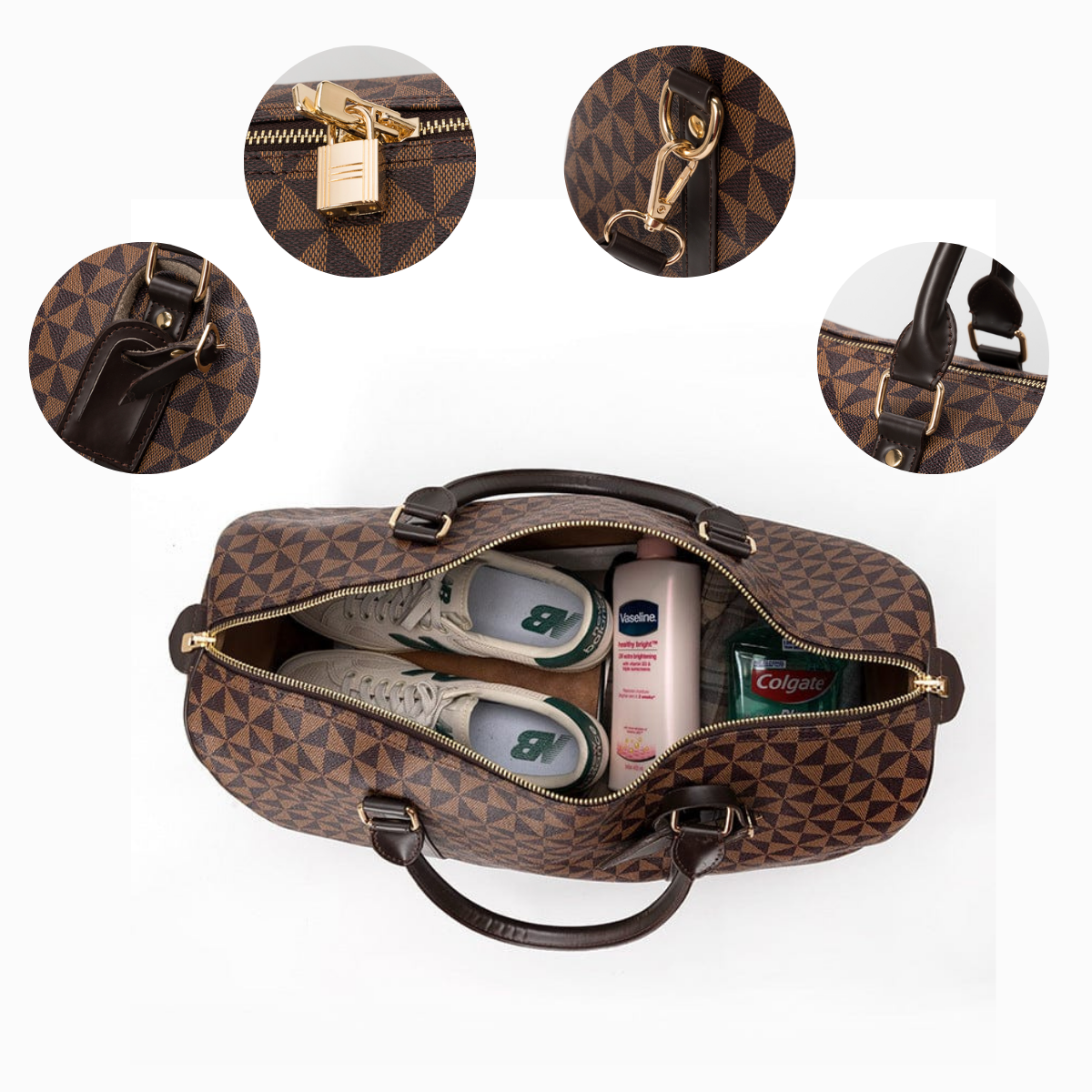 Damen Reisetasche aus PU-Leder - Elina