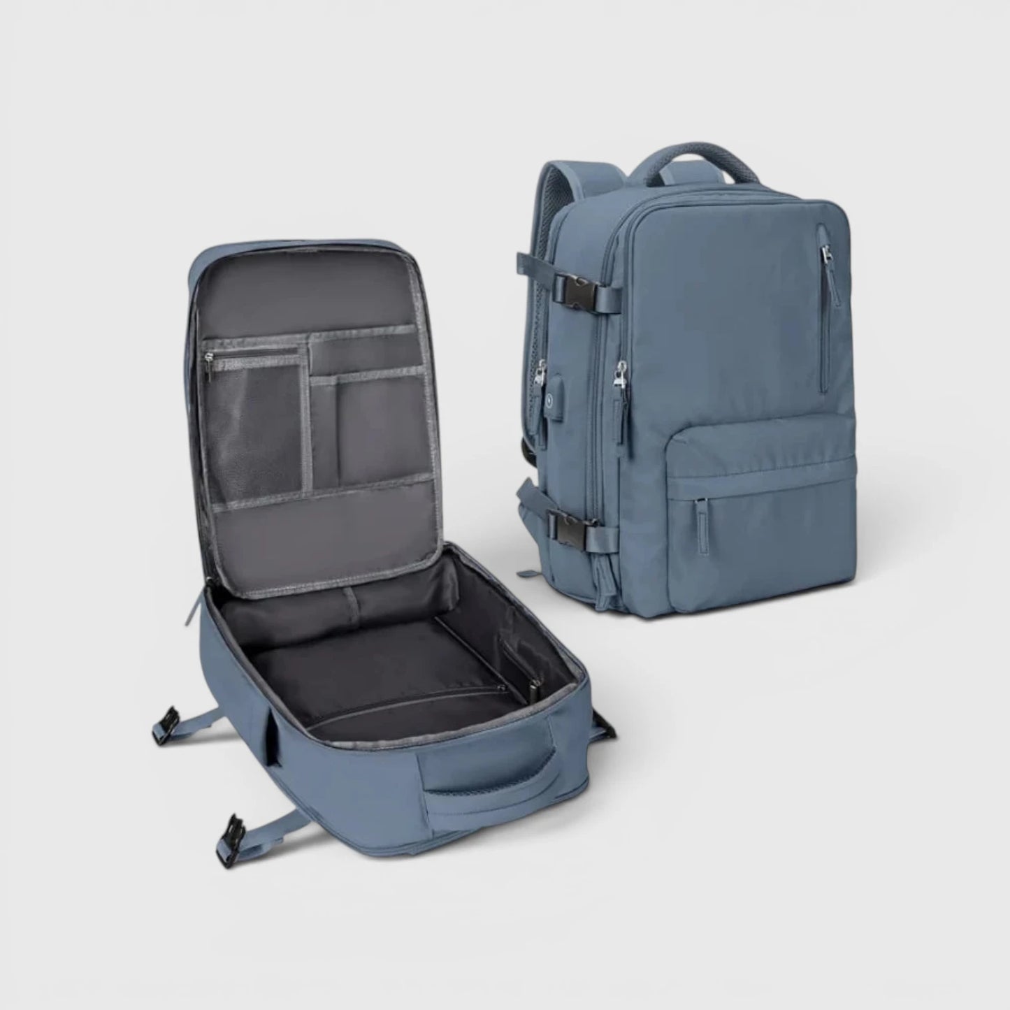 Reiserucksack mit Schuhfach und USB-Anschluss - Travelliva