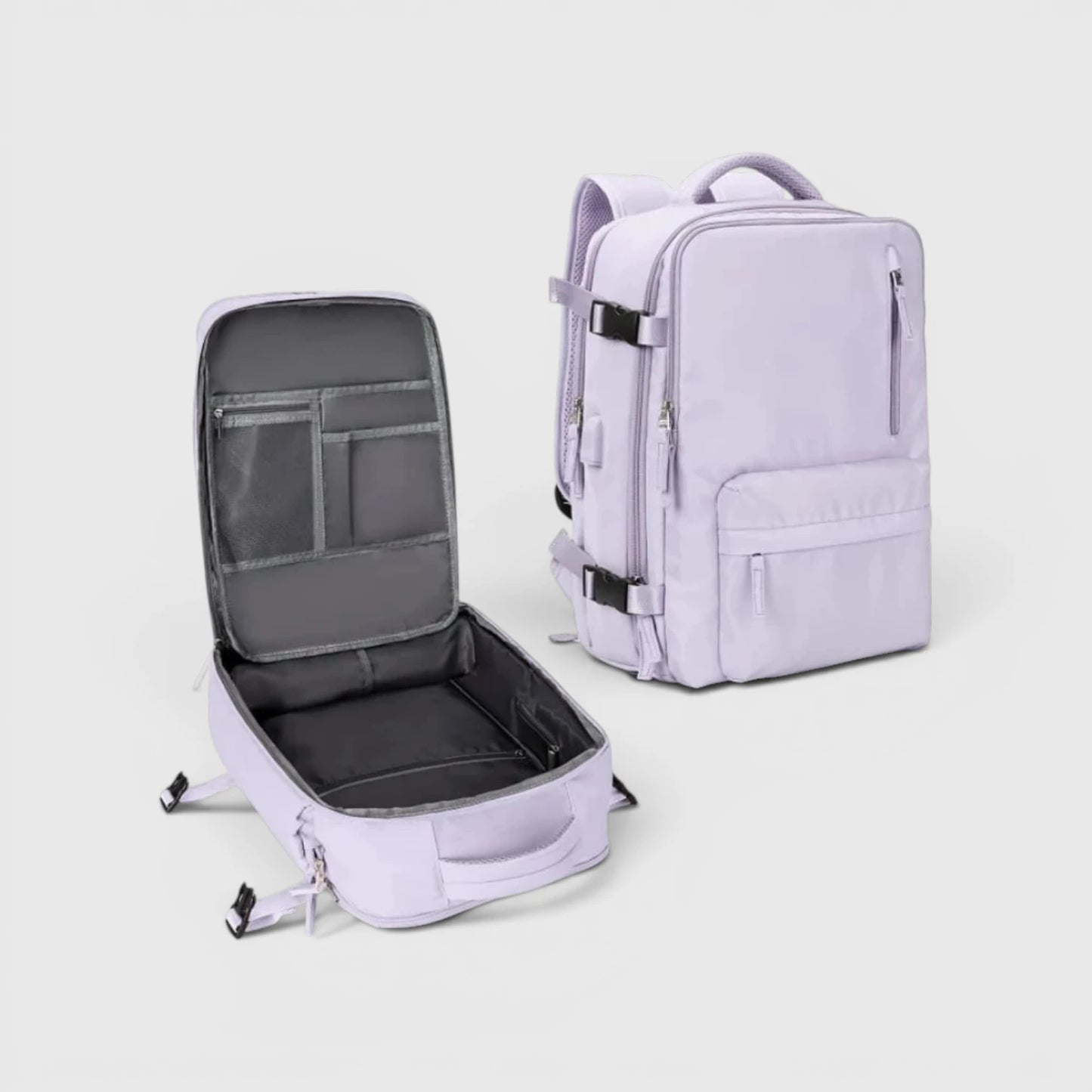 Reiserucksack mit Schuhfach und USB-Anschluss - Travelliva
