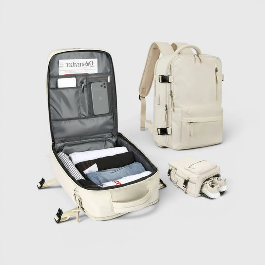 Reiserucksack mit Schuhfach und USB-Anschluss - Travelliva