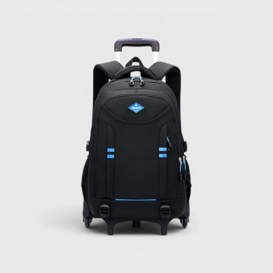Multifunktionaler Schulrucksack mit Rollen für Jungen – Umwandelbare Trolley-Tasche