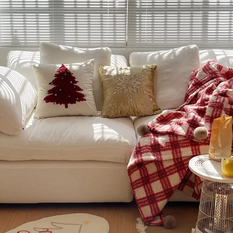Englische Retro-Decke – gemütliche Wärme für Sofa und Zuhause