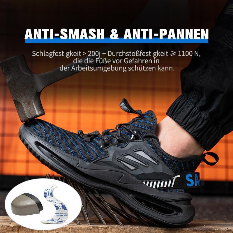 Anti-Smash Anti-Stich und Anti-Rutsch Sicherheitsschuhe mit Stahlkappe