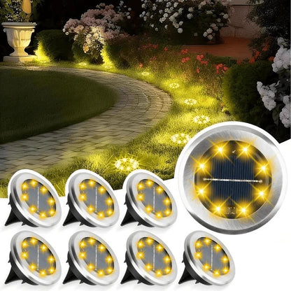 LumiPath™ – Solar Bodenleuchten für Garten & Weg