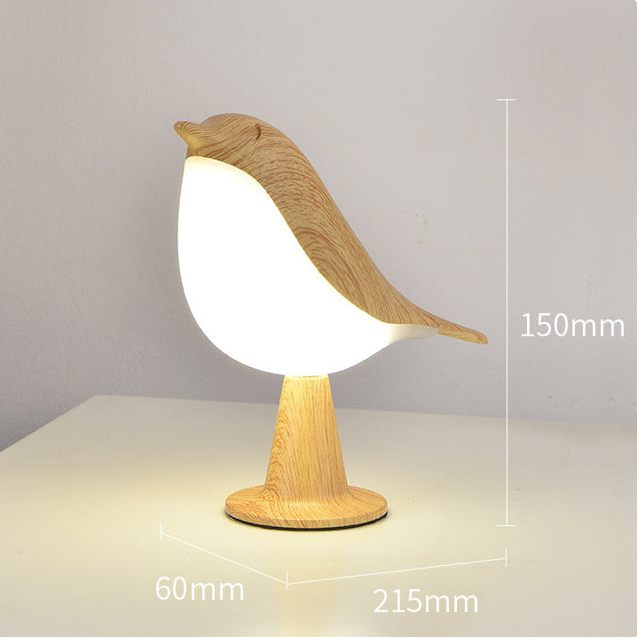 LED Vogellampe Aromadiffuser – Dimmbar, Fernbedienung, USB-C aufladbar