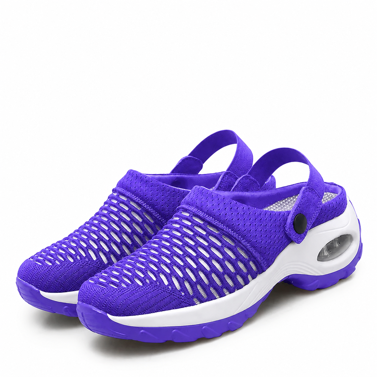 Orthopädische Clogs Damen Mesh | Luftpolster-Dämpfung | Rutschfeste Slipper | Luniva