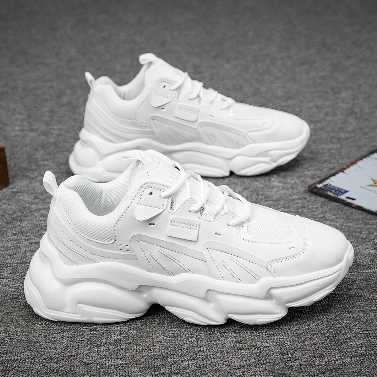 6cm Boost Leichte Turnschuhe – Sneaker mit Erhöhung