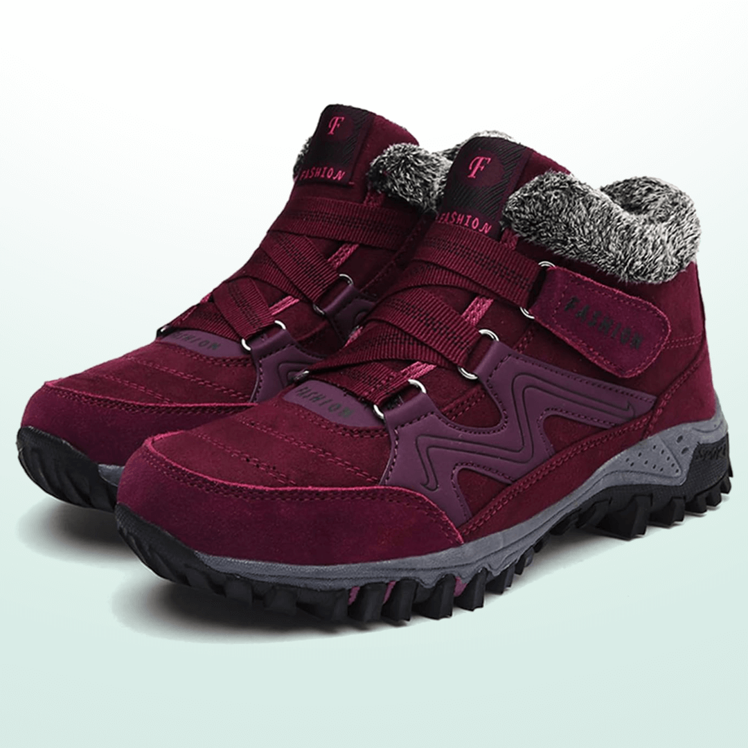 Damen Winterschuhe wasserdicht mit warmem Futter und rutschfester Sohle