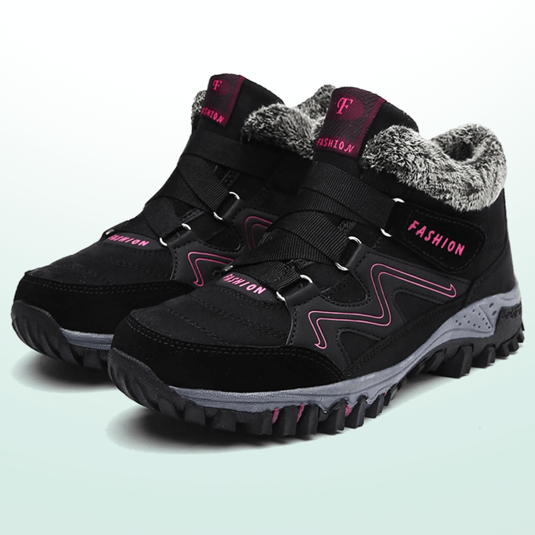 Damen Winterschuhe wasserdicht mit warmem Futter und rutschfester Sohle