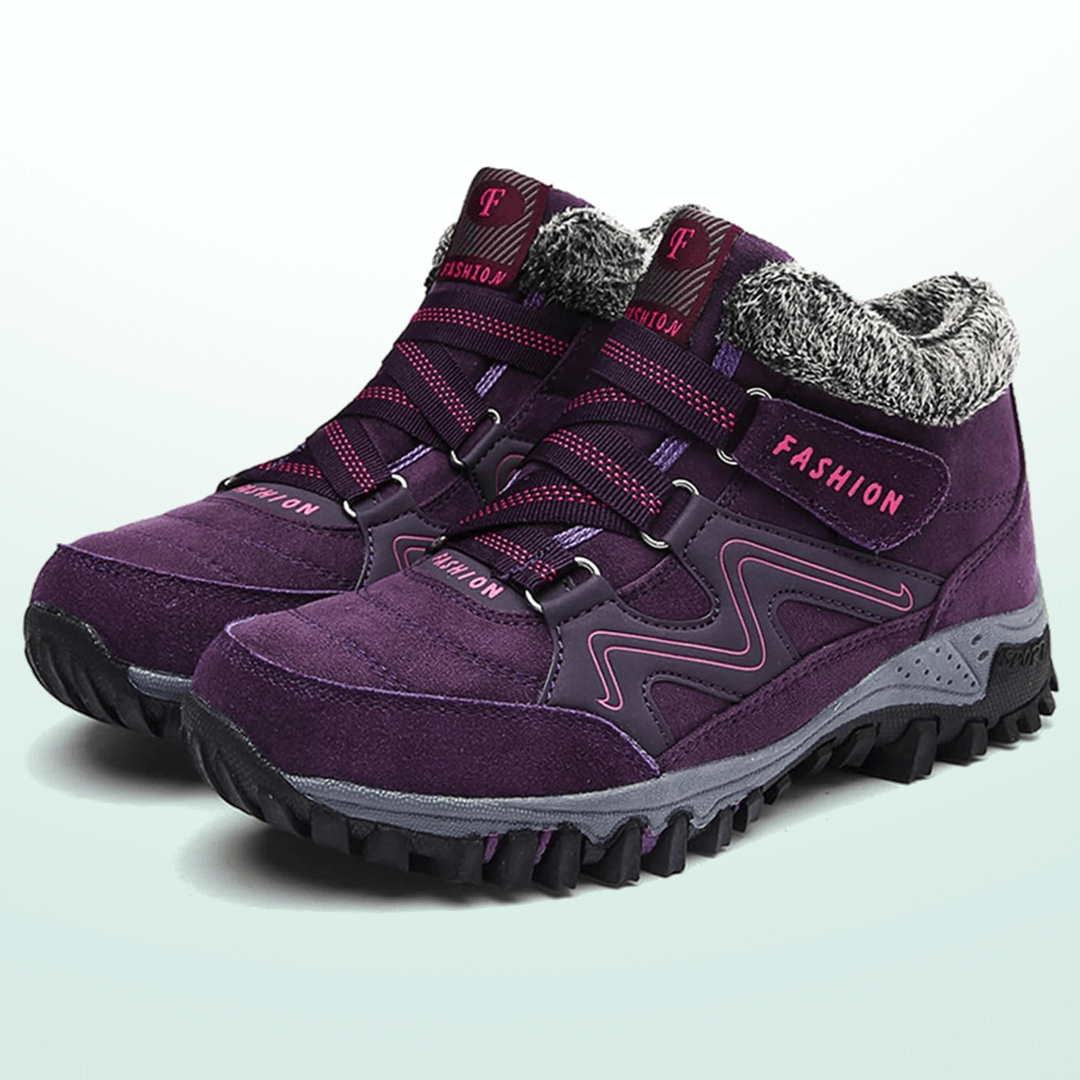 Damen Winterschuhe wasserdicht mit warmem Futter und rutschfester Sohle