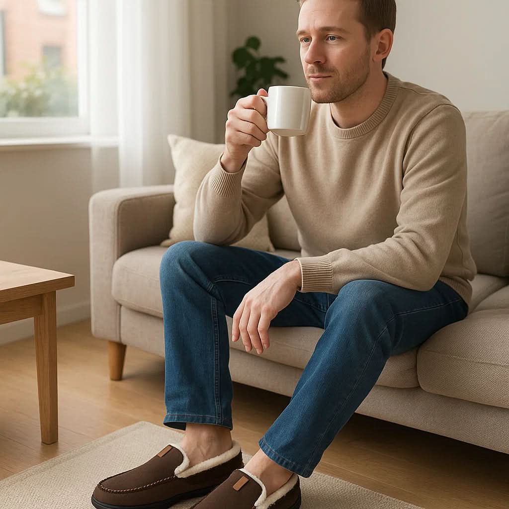 MilaSoft – Warme Herren-Loafer für Zuhause & kurze Wege
