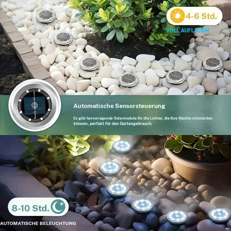 LumiPath™ – Solar Bodenleuchten für Garten & Weg