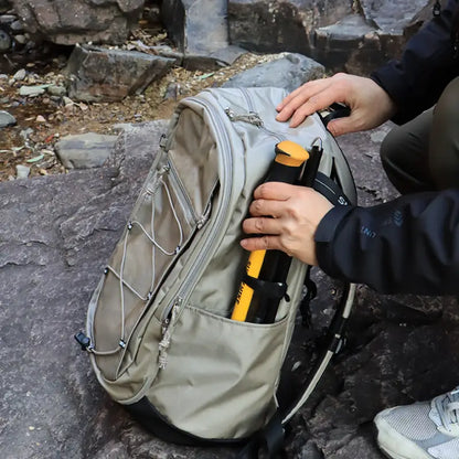 Faltbarer Aluminium-Wanderstock – 270g ultra leicht, höhenverstellbar, mit Schneeteller