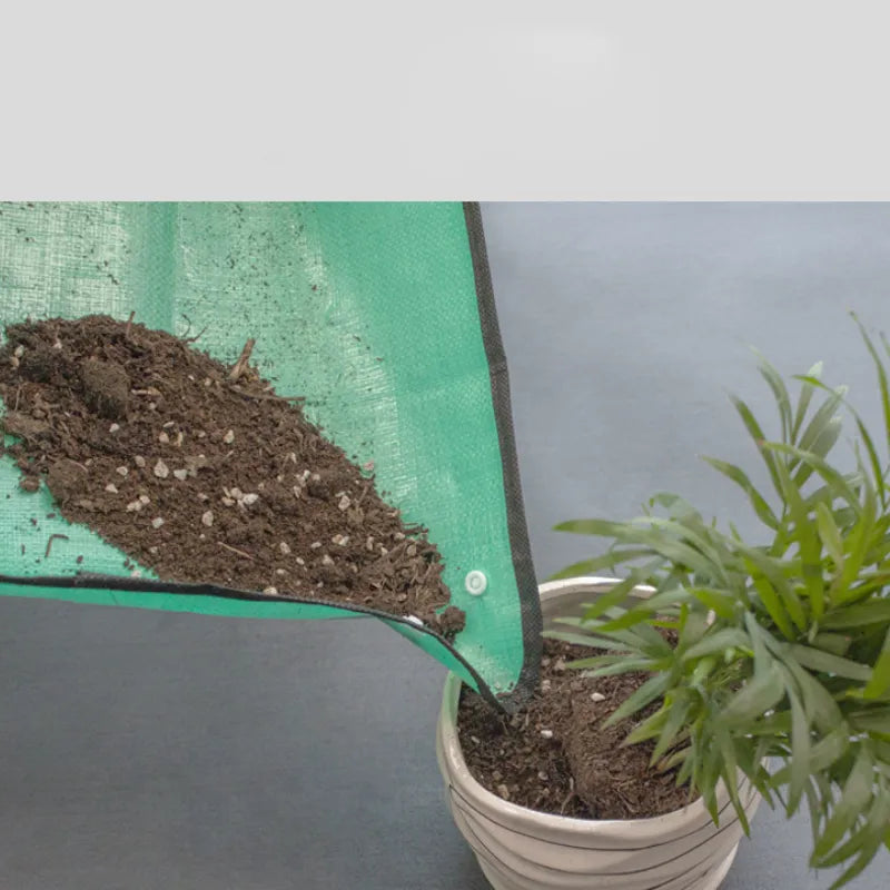 Gartenmatte für Erdewechsel – 75x100 cm, wasserdicht, schmutzabweisend, wiederverwendbar