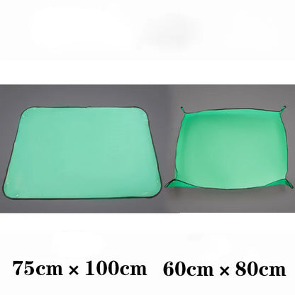 Gartenmatte für Erdewechsel – 75x100 cm, wasserdicht, schmutzabweisend, wiederverwendbar