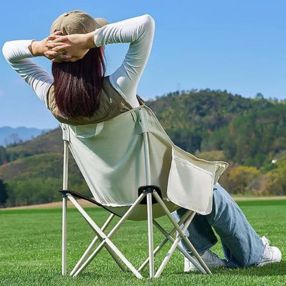 Faltbarer Outdoor-Stuhl – 3-Sekunden-Aufbau, 165° verstellbar, tragbar bis 150 kg