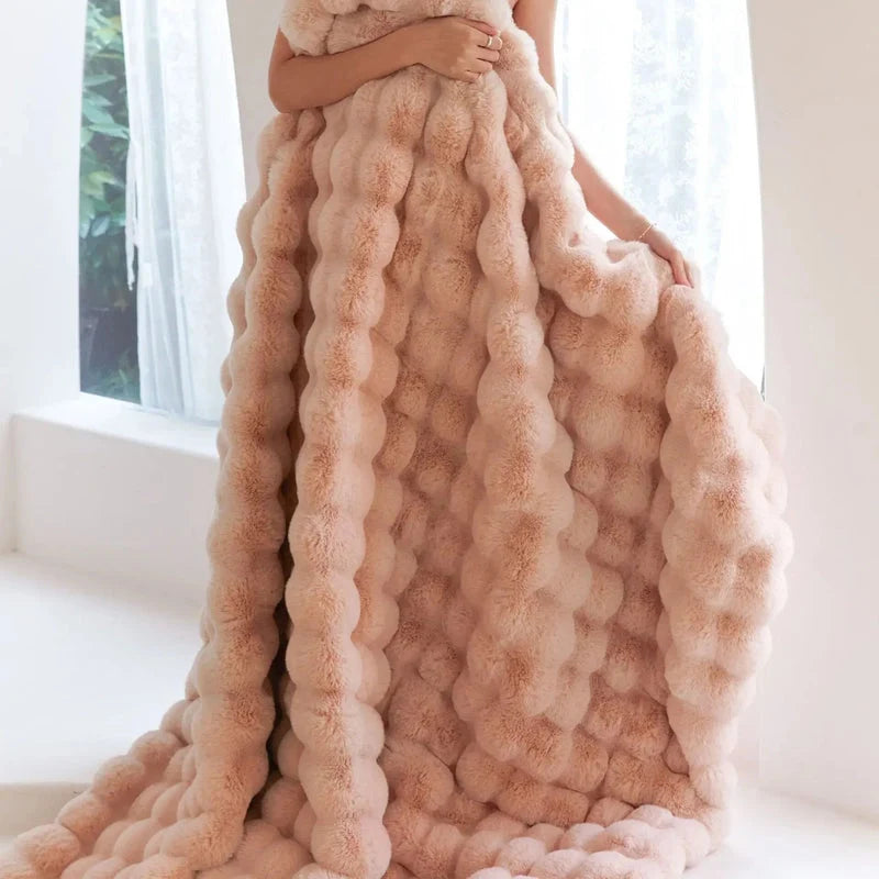 Flauschdecke SnuggleSoft | Wendbar | Ganzjährige Wärme | Fleece – image 8
