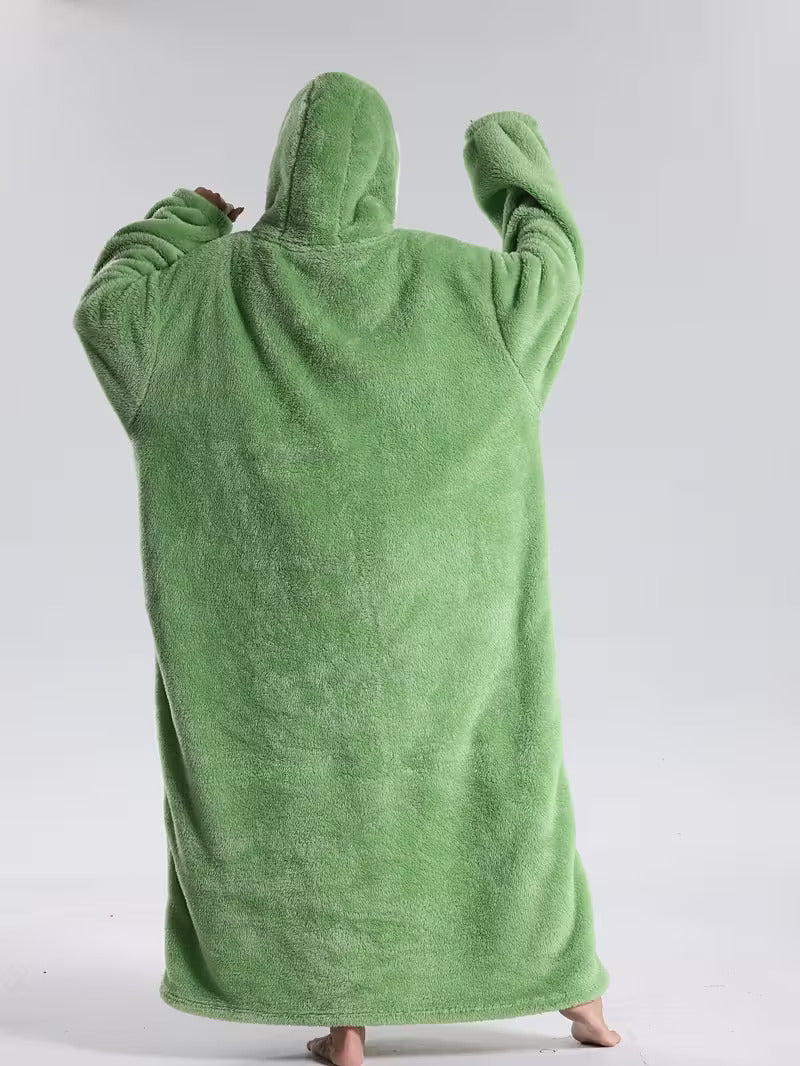 Oversized Hoodie Decke mit Kapuze | WärmeHood – image 10
