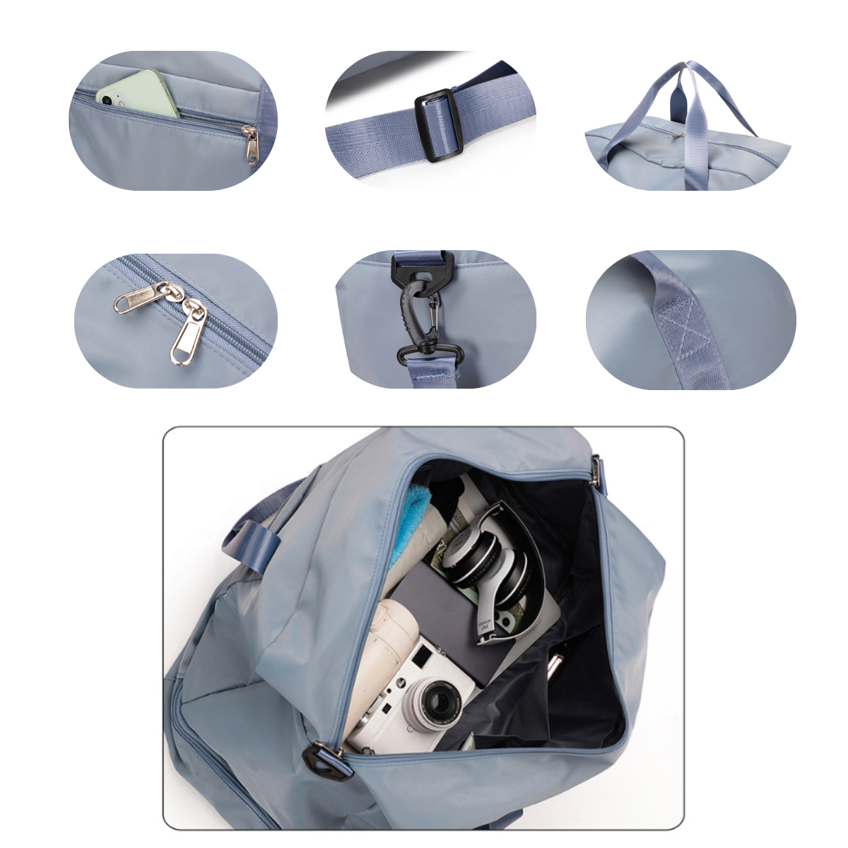 All-in-One Reisetasche mit Schuhfach - Heidi