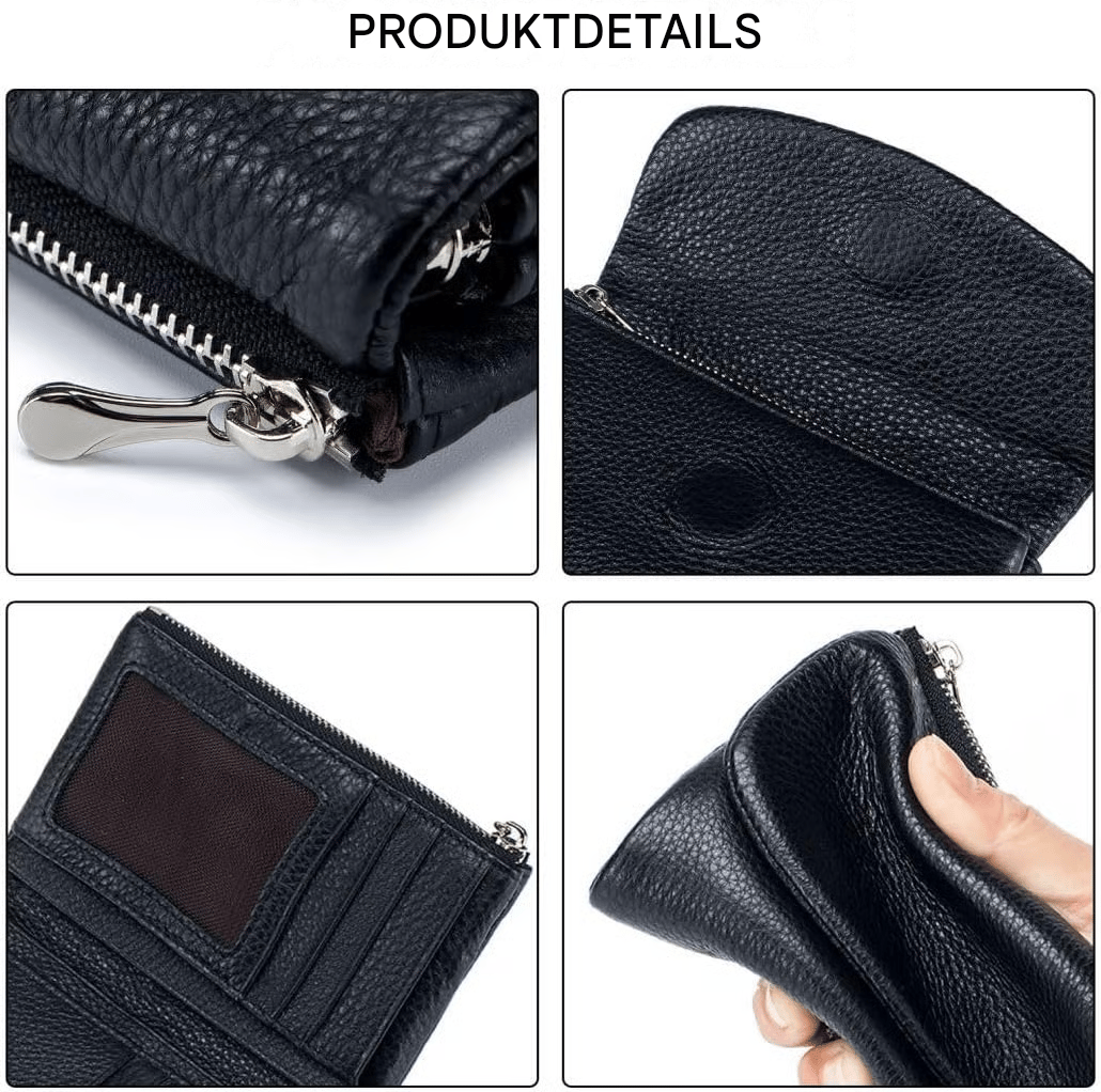 PebbleWallet – Kompakte RFID Lederbörse