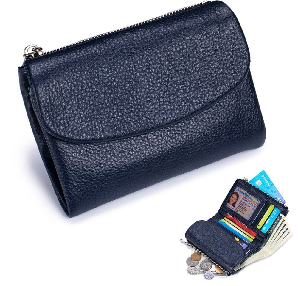 PebbleWallet – Kompakte RFID Lederbörse